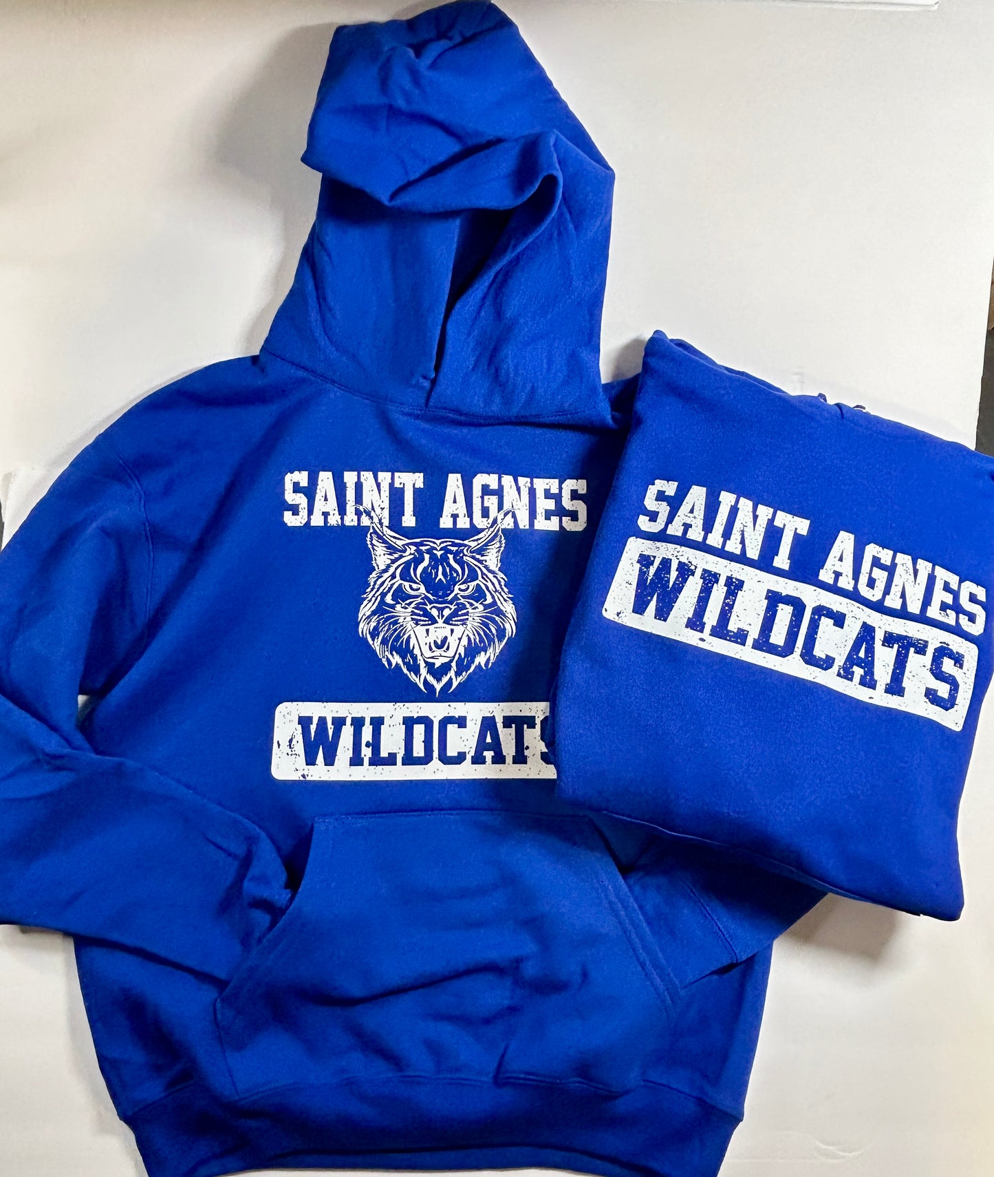 STA Wildcat Distressed Hoodie