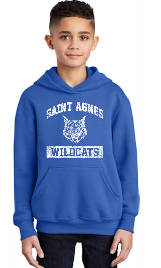 STA Wildcat Distressed Hoodie