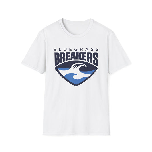 Bluegrass Breakers Adult T-Shirt — Wave Logo Athletic Tee