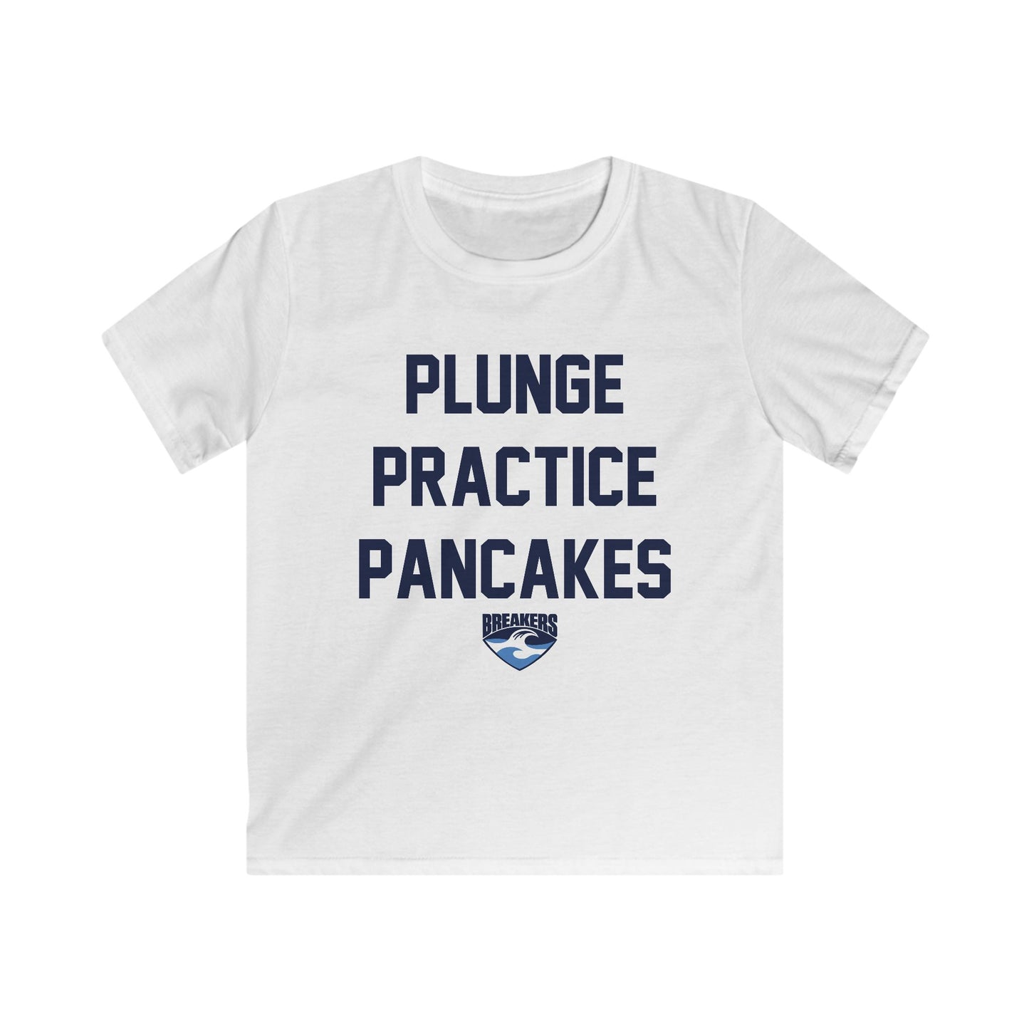Kids Bluegrass Tee — "Plunge Practice Pancakes"