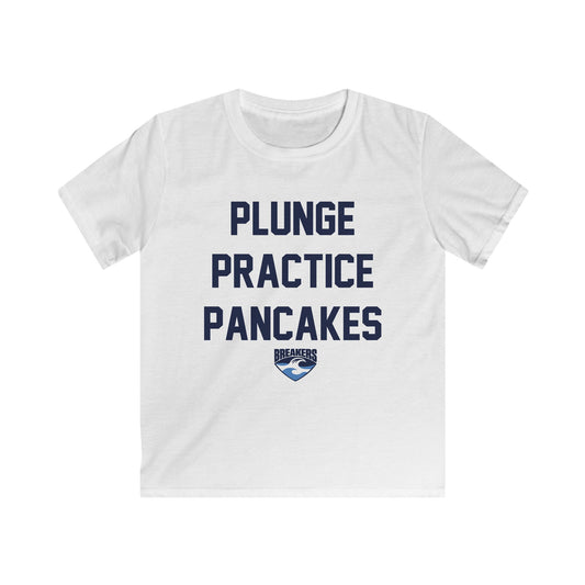 Kids Bluegrass Tee — "Plunge Practice Pancakes"