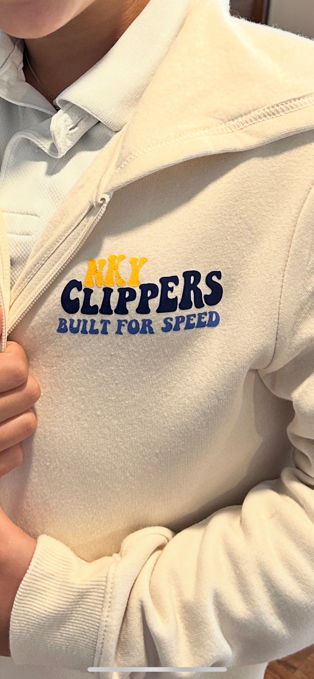 Clippers Dominate Zip Hoodie