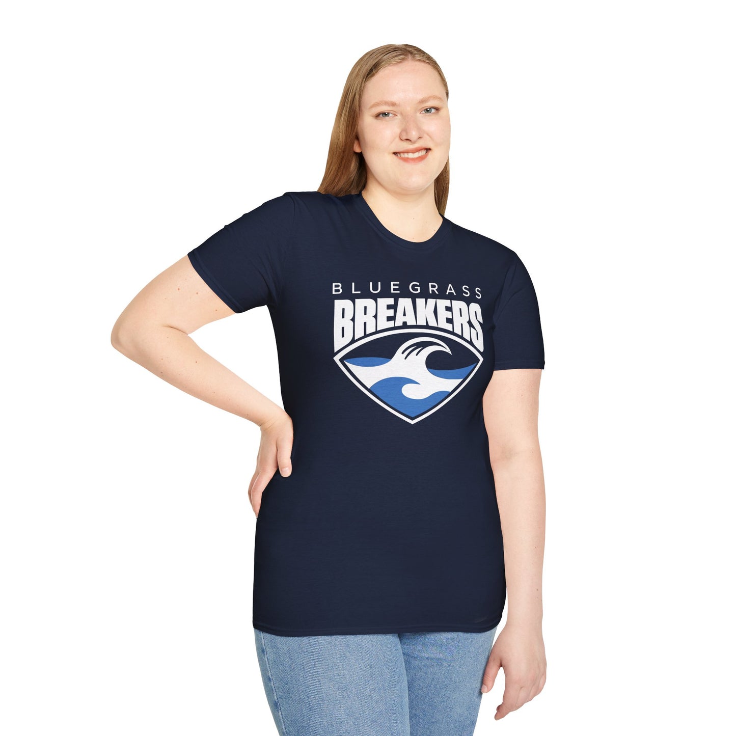 Bluegrass Breakers - Adult Wave Logo T-Shirt