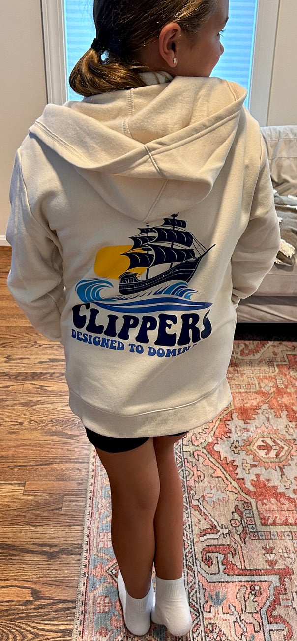 Clippers Dominate Zip Hoodie