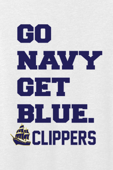 Clipper "Go Navy" T-Shirt