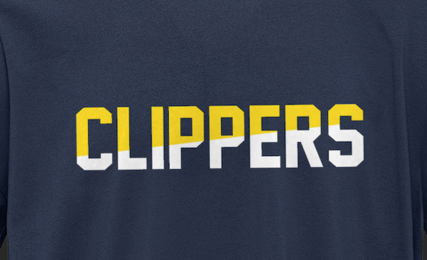 Clippers Block Split T-Shirt