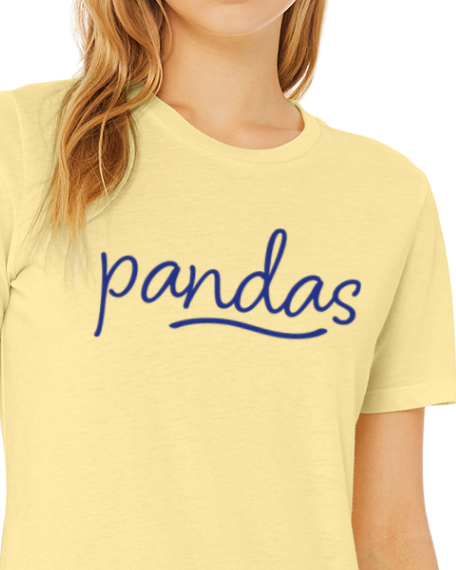 Script T-Shirt - Pandas